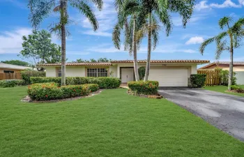 Extra long driveway with 2 car garage