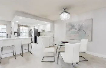 Kitchen and Dining Area