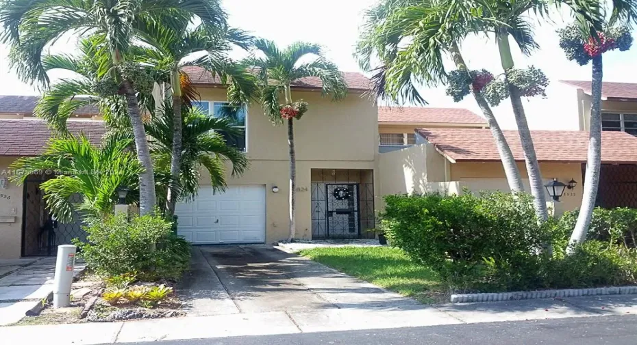 Front Entrance One car garage