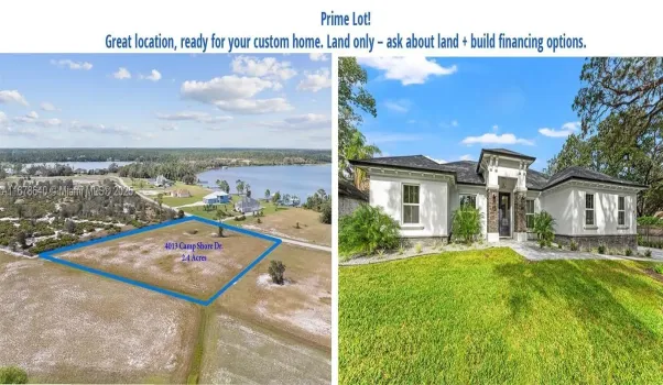 4013 Camp Shore Drive is a 2.4 acre vacant lot offered for sale in a private gated community with sprawling estates. Imagine what your custom home could be like here!