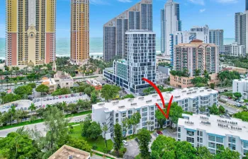  Location, Location, Location! Ideally located in Sunny Isles and within walking distance to the beach, City parks, Shops, Restaurants, and Grocery stores this 3rd floor 1 bedroom, 1.5 bathroom is a must see!