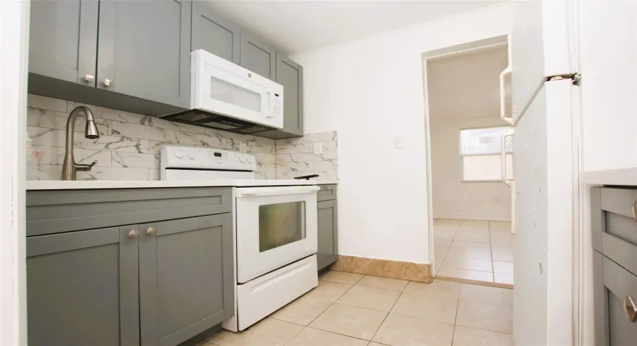 Completely remodeled kitchen