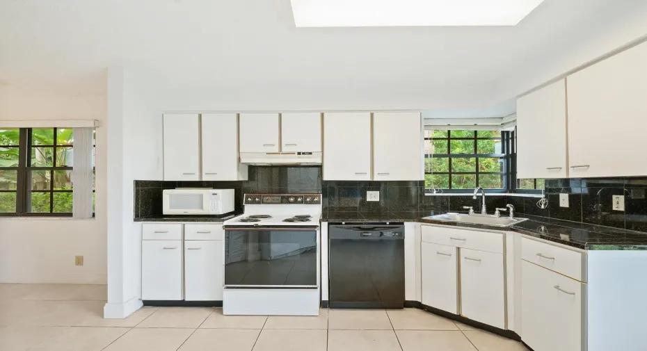 Full Kitchen with window