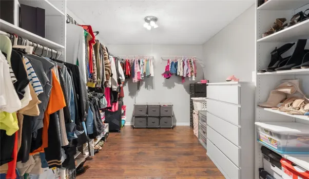 Oversized closet! One of the biggest in building!