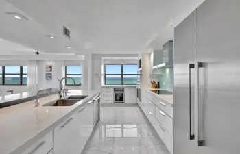 Exquisite finishes with high end appliances and ocean views for days!