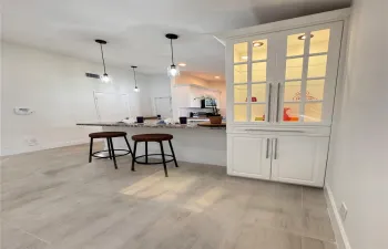 Kitchen View from Dining Area