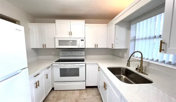 Remodeled kitchen