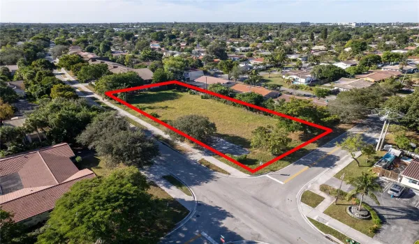 Property Line from North