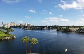 VIEW FROM LIVING AREA AND MAIN BALCONY