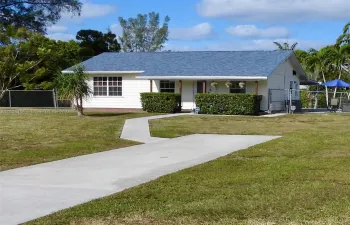 Ranch Style home on huge lot.