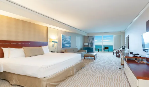 this is the largest studio line at the resort offering maximum square footage, a king size bed and a foldout sofa for sleeping extra guests. Wake up looking at the ocean!