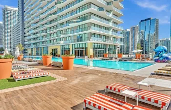 pool area on 9th floor