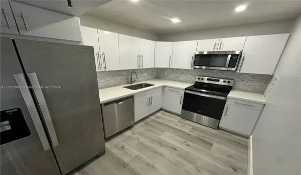 Completely renovated kitchen.