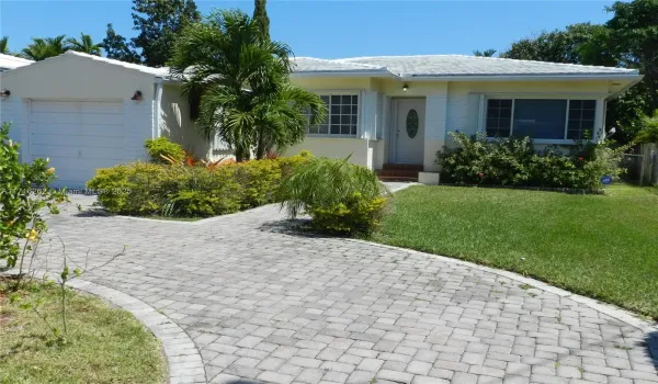 Driveway and 1 car garage