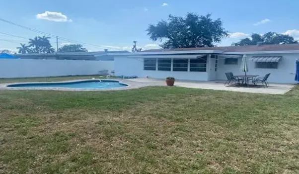 Rear View w/Pool