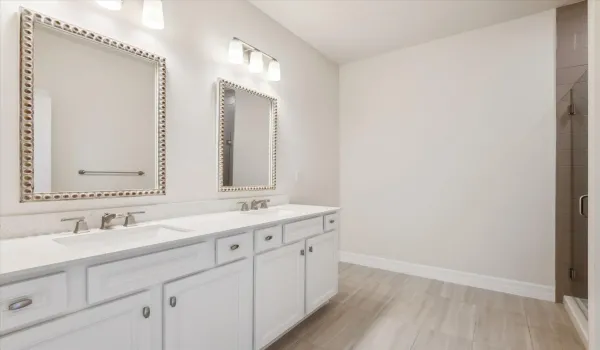 Virtually Staged Primary Bedroom