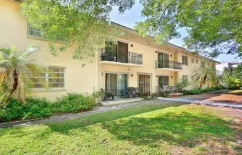 Front of Building on Tree-Lined Mariposa Ave.