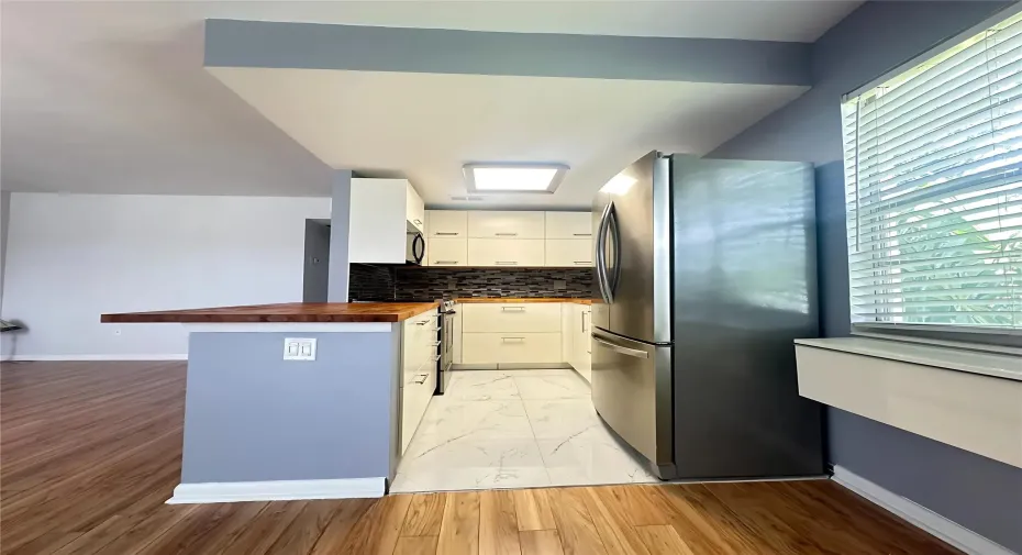 Open Kitchen, Tons of Natural Light!