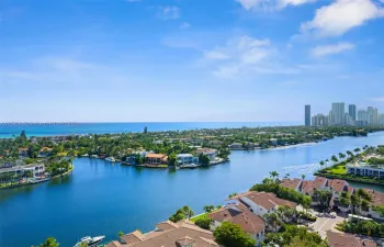 THE MOST MAGNIFICENT INTRACOASTAL & OCEAN VIEWS FROM ALL ANGLES ON THE WRAPAROUND BALCONY.