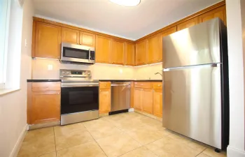 Fully equipped remodeled kitchen