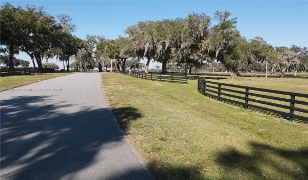 Property on the right. Well is located just on the other side of the fence under the granddaddy oaks straight ahead