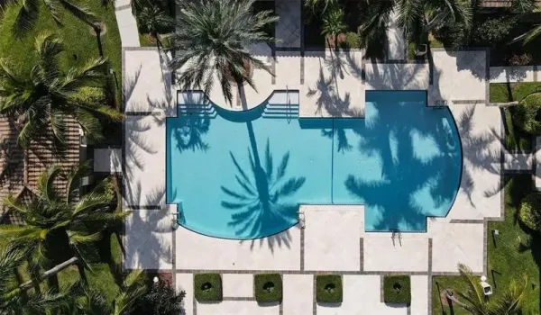 Pool Aerial View