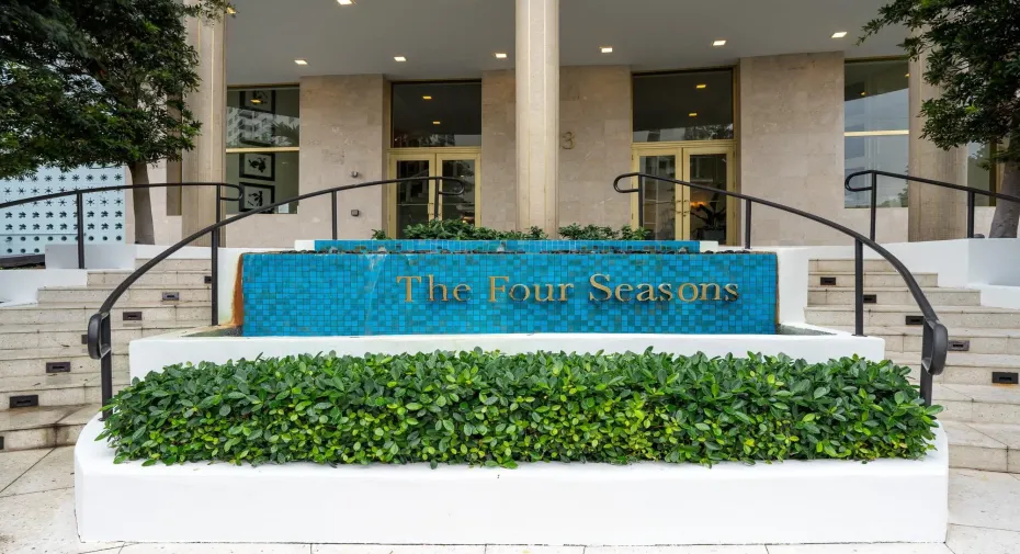 Historic Four Seasons condo building