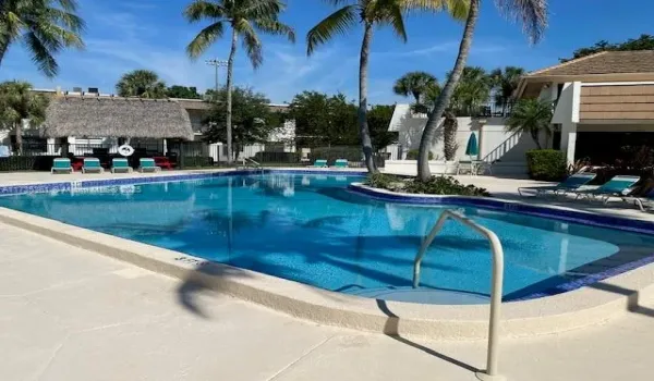 Sunrise Point sparkling pool.