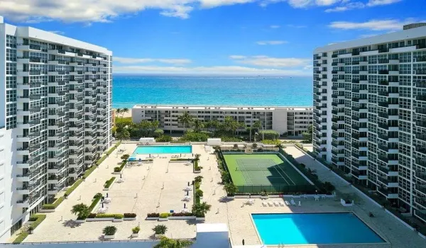 Silver Thatch 2 Buildings, 2 pools, tennis court, underground parking.