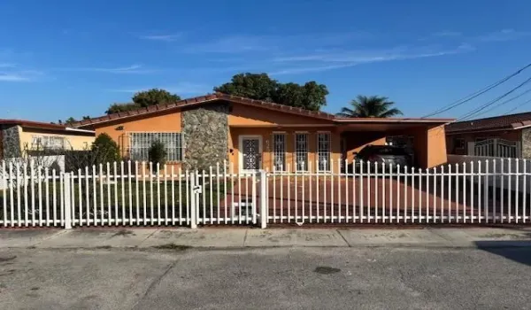 Main entrance sidewalk view