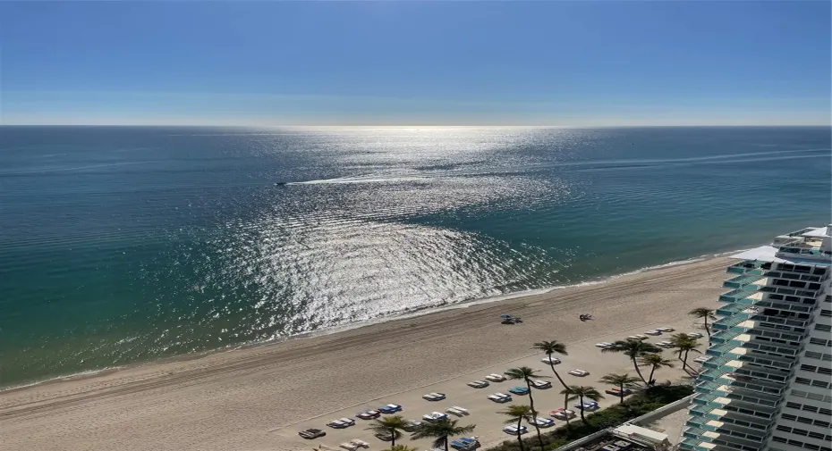 Ocean View From Balcony