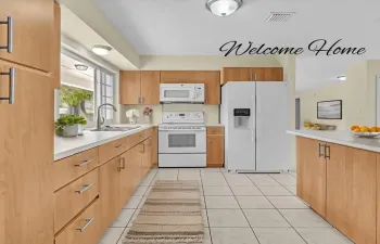 Virtually enhanced Kitchen