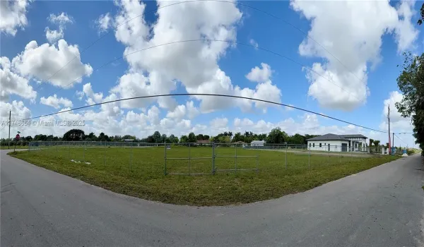 Panoramic View of the Lot