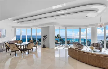 Open Living Space w/ Beautiful Ocean Views