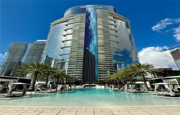 Building view from main pool