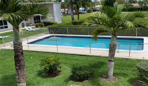 heated pool