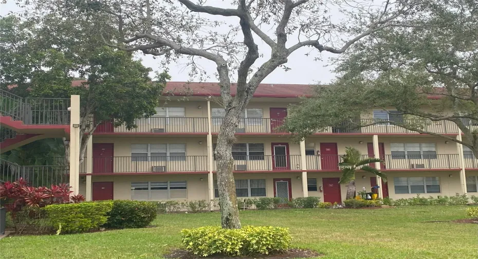 Front view building