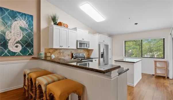 Open Kitchen to the dining/living room