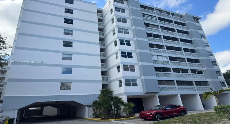FRONT OF STRUCTURE