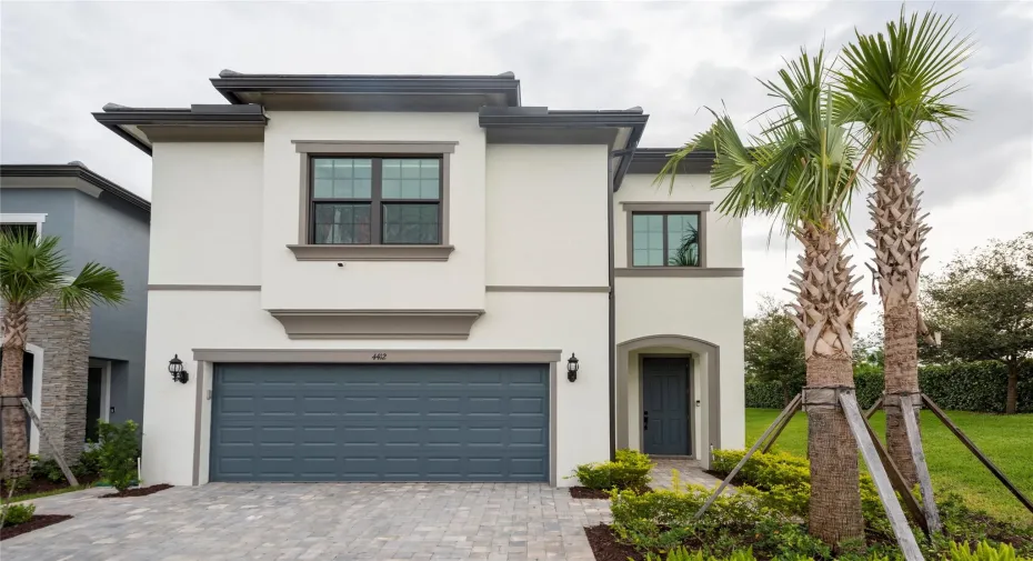 Rear view, large yard with room for pool, berm lot!