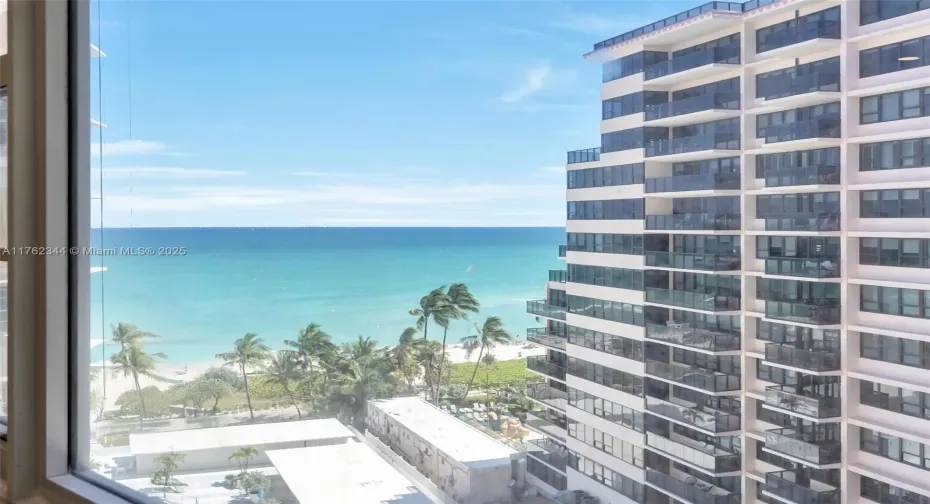 Ocean View from Living Room