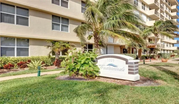TRADEWINDS AT 1009 N OCEAN BLVD. across from the ocean