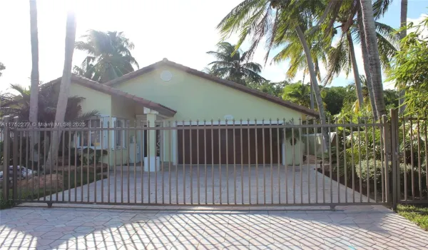 paved large driveway entrance