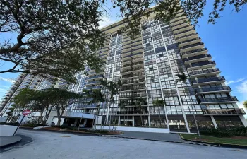 Front of the condominium