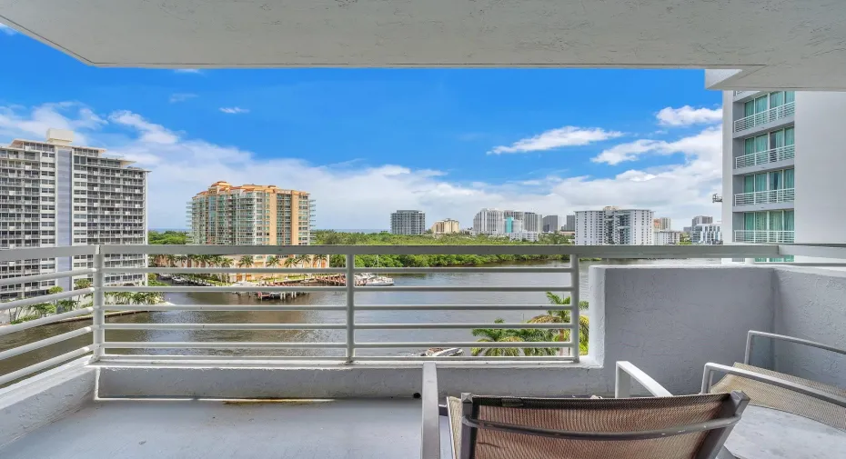 View from the Condo Unit Balcony