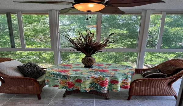 Impact tinted glass Florida Room