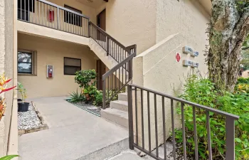 First floor entry