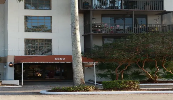 Front of building