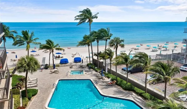 Stunning view from balcony