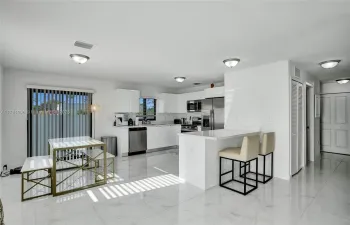 Dinning area with Kitchen